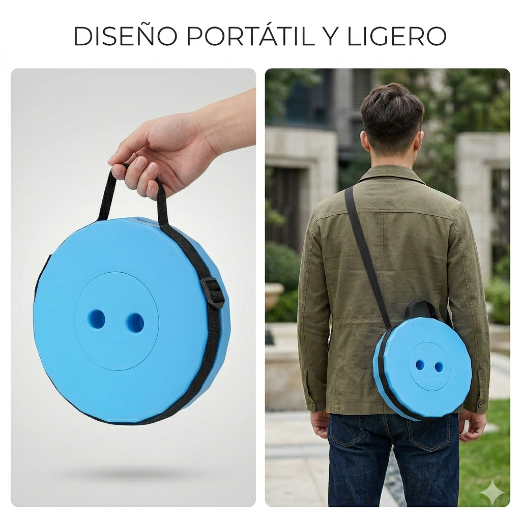 Silla plegable Ultraligera Portátil - Resiste 150 Kg
