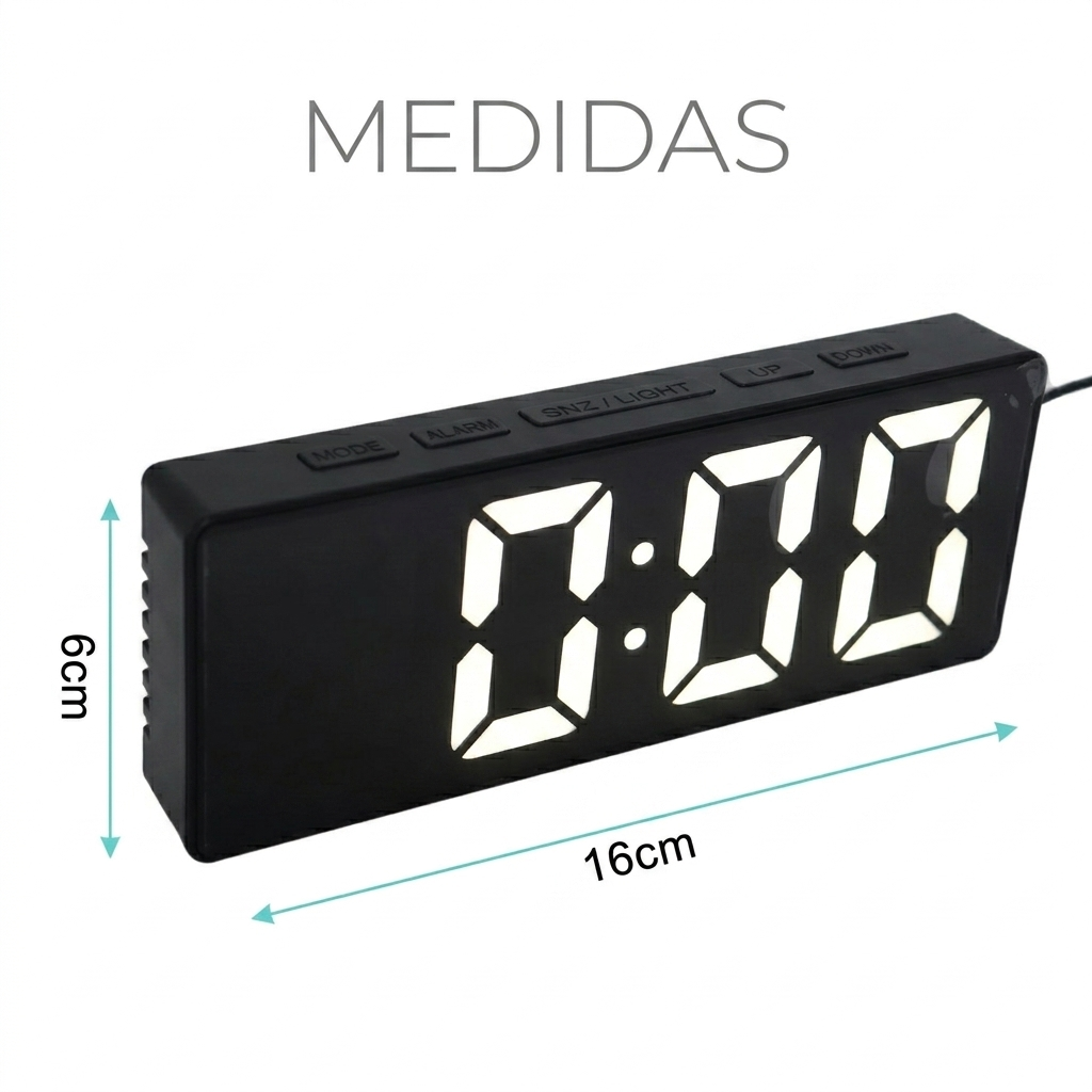Reloj LED DS-3806M