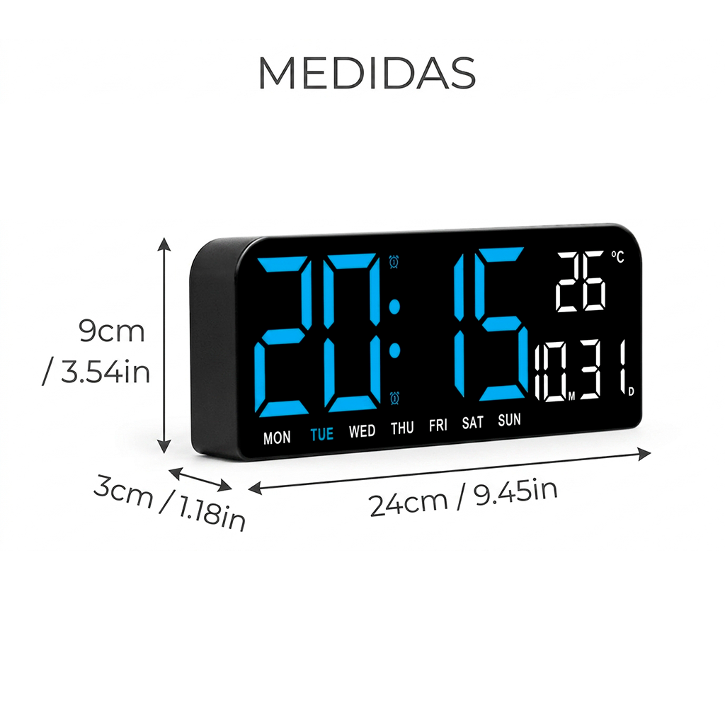 Reloj despertador Digital